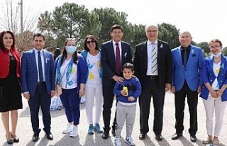 Başkan Özcan, özel çocukların etkinliğine katıldı