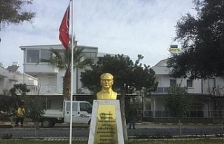 Didim’de her siteye Atatürk büstü yapılıyor