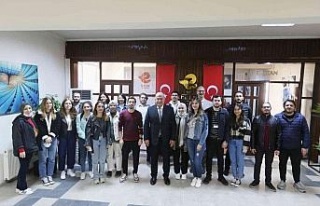 Efeler Belediyesi, tıp öğrencilerini ağırladı