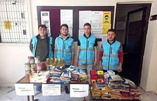 GSB yurtları öğrencilerinden ihtiyaç sahiplerine...