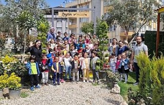 Minik öğrenciler önce öğrendi sonra uyguladı