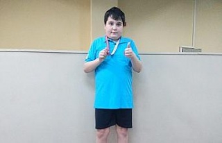 Otizmli Şükrü Mert Çelik, Aydın İl Şampiyonu...