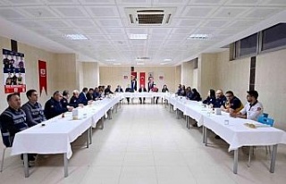 Vali Aksoy, 112 personelleri ile iftarda buluştu