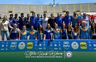 ADÜ atletizmde Türkiye Şampiyonu oldu