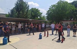 ADÜ Yenipazar MYO’da ’Acil Durum ve Yangın Tatbikatı’...