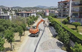 ASKİ, Kuşadası’nda altyapı yenileme çalışmalarına...