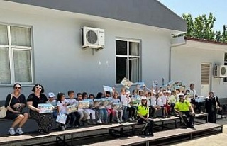 Aydın’da 25 anasınıfı öğrencisi “trafik...