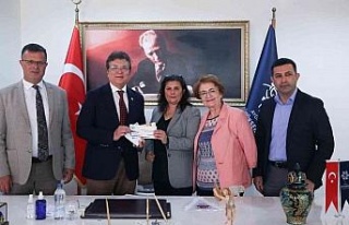 Çevre Belediyeler Birliği heyeti Başkan Çerçioğlu...