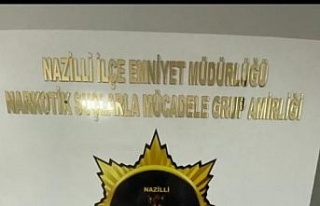 Nazilli emniyetinden uyuşturucu operasyonu: 1 kişi...