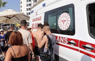 Serinlemek için girdiği denizde boğulma tehlikesi...