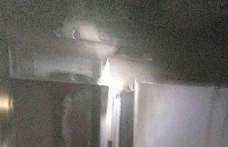 Buzdolabından çıkan yangın maddi hasara yol açtı