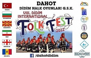 DAHOT’un 9. Halk oyunları festivali 23 Haziran’da...