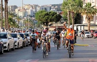 Kuşadası’nda daha temiz bir dünya için pedal...