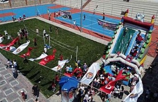 Kuyucaklı çocuklar şenlikte buluştu