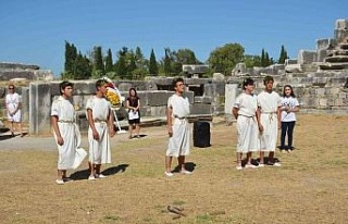 Milet Antik Kenti’nde baştan sona tarih kokan etkinlik