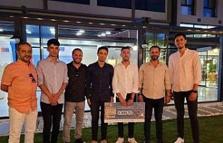 MYO öğrencilerinin projesine ödül