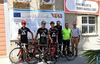 Söke MTAL bisiklet takımından büyük başarı