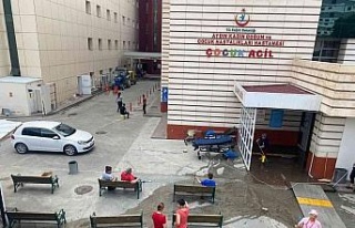 Yağıştan etkilenen Aydın Kadın Doğum ve Çocuk...