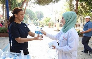 Aydın Büyükşehir, memur adaylarını yalnız bırakmadı