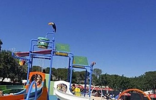 Aydın Tekstil Parkı, çocukların yeni gözdesi...