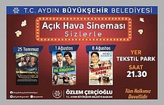 Aydın Tekstil Park’ta sinema geceleri devam ediyor