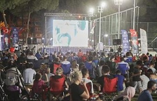 Aydın Tekstil Park’ta yazlık sinema keyfi