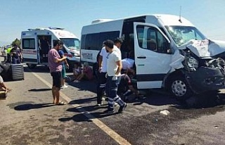 Aydın’da trafik kazası: 10 yaralı