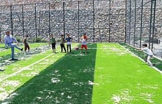 Başkan Güler, Ilıdağlı çocuklarla ter döktü