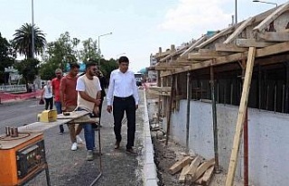 Başkan Özcan çalışmaları yerinde inceledi