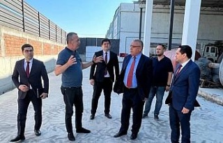 Başkan Özer, Özbek heyete kooperatifçiliğin temellerini...