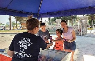 Büyükşehir’den çocuklara bayram dondurması