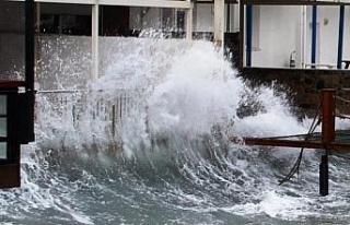 Meteorolojiden Orta ve Güney Ege denizinde fırtına...