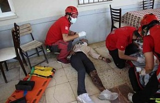 Aydın’daki yangın tatbikatı gerçeğini aratmadı