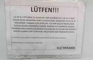 Aydınlı esnaf duyarsız vatandaşlara tepki gösterdi