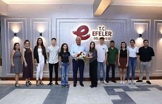 Başkan Atay, EFESEM Akademi öğrencilerini ağırladı