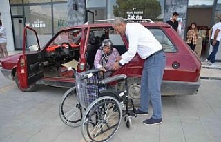 Başkan Kaplan, Saliha teyzenin hayalini gerçeğe...