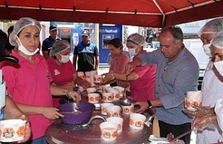 Germencik Belediyesi Ortaklar Mahallesi’nde aşure...