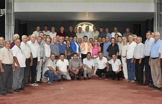 Kaymakam Şahin’e ’veda’ yemeği