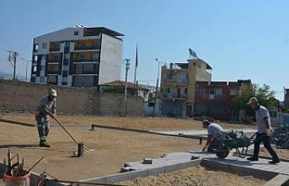 Köşk’te yeşil alanlar yükleniyor