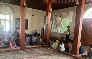 Kuyucak’ta Yaz Kur’an kursu öğrencilerine trafik...