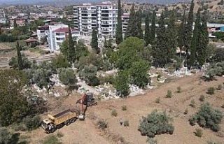 Nazilli’de mezarlıklar yenileniyor