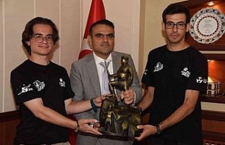 TEKNOFEST ikincilerinden NTB’ye teşekkür ziyareti