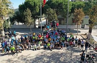 400 bisikletçi, Germencik’te buluştu