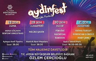 Aydın Büyükşehir Belediyesi cumhuriyet coşkusunu...