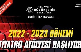 Aydın Büyükşehir Belediyesi’nin Tiyatro Atölyeleri...