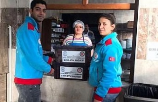 Karacasu’daki lokantalarda artan yemekler can dostlara...