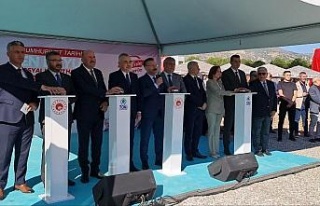 Kuyucak’ta 265 sosyal konutun temeli atıldı