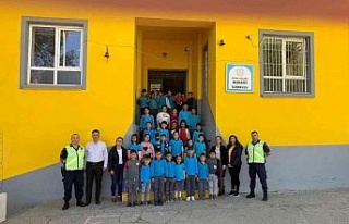 Aydın’da 66 öğrenci “trafik dedektifi” oldu