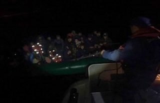 Aydın’da 74 düzensiz göçmen kurtarıldı