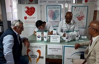 Aydın’da organ bağışına dikkat çektiler